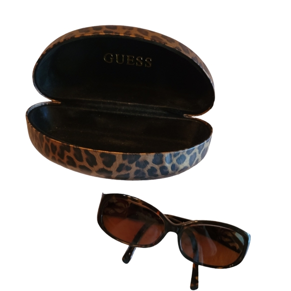 Guess Women's Prescription Sunglasses with Hinged Case - Picture 1 of 8